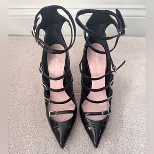 Kurt Geiger black patent leather heels size EU39 (US 8)